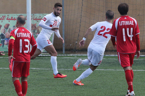 النجمة الى ربع نهائي كأس لبنان لكرة القدم 